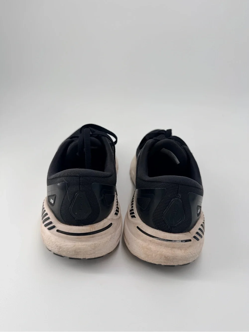 Brooks Women’s Black and Cream Athletic Running Shoes